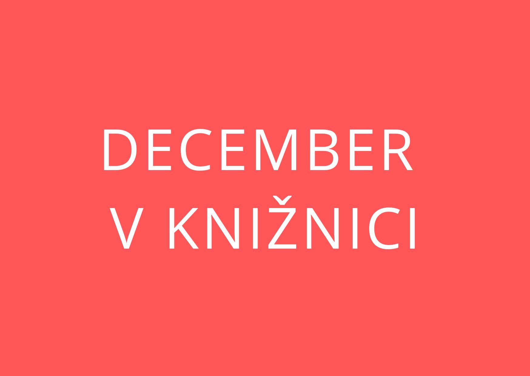 Podujatia v decembri